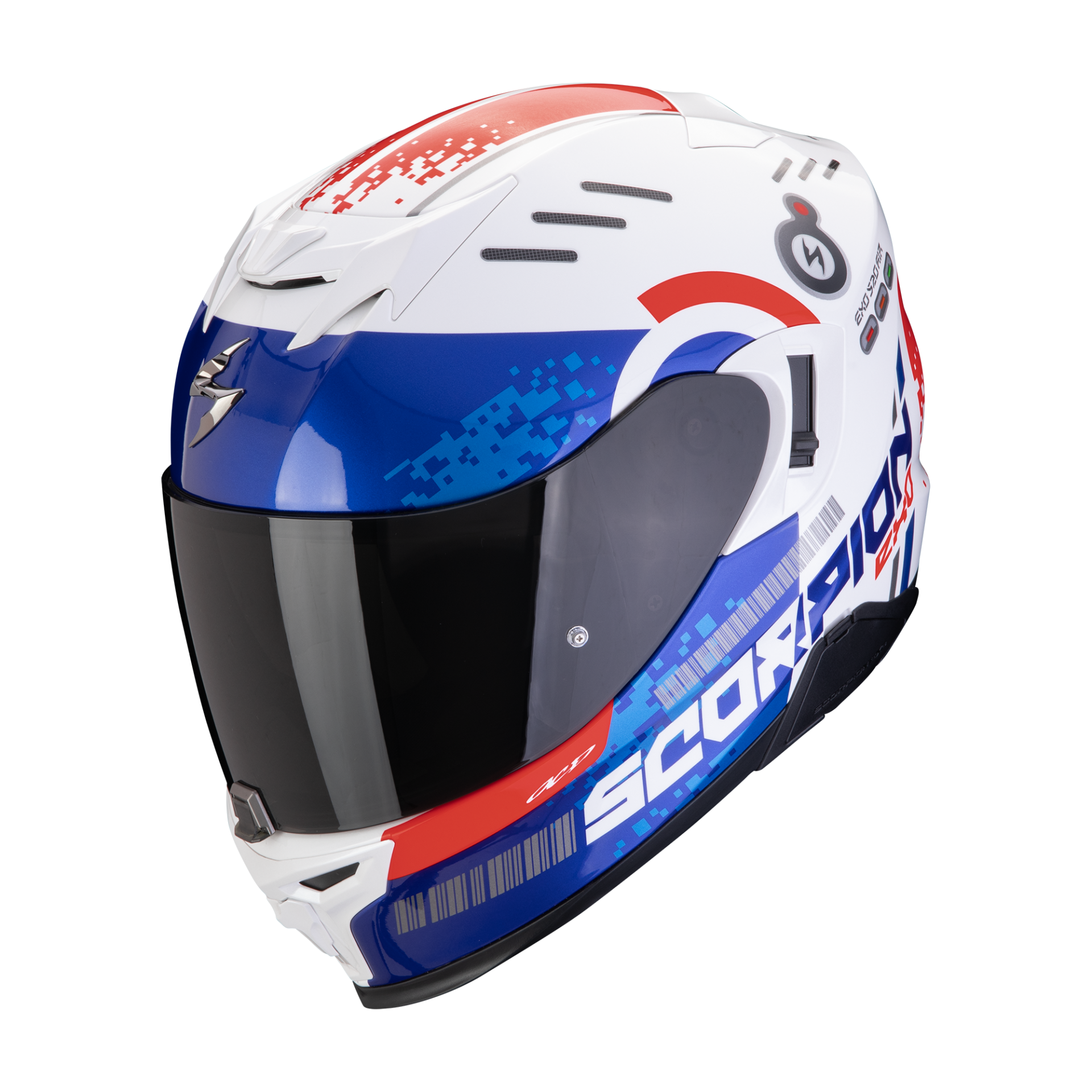 SCORPION Casco Integrale EXO-520 EVO AIR con visierino parasole Colorazione TITAN