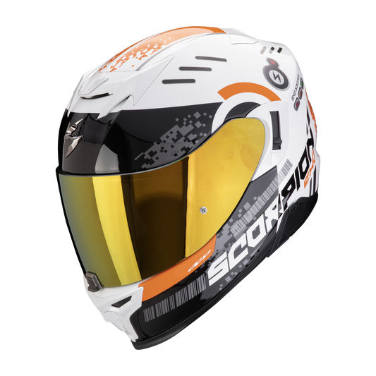 SCORPION Casco Integrale EXO-520 EVO AIR con visierino parasole Colorazione TITAN 1920