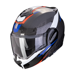 Casco Modulare Scorpion EXO-TECH EVO Carbon con mentoniera Ribaltabile 180° ROVER