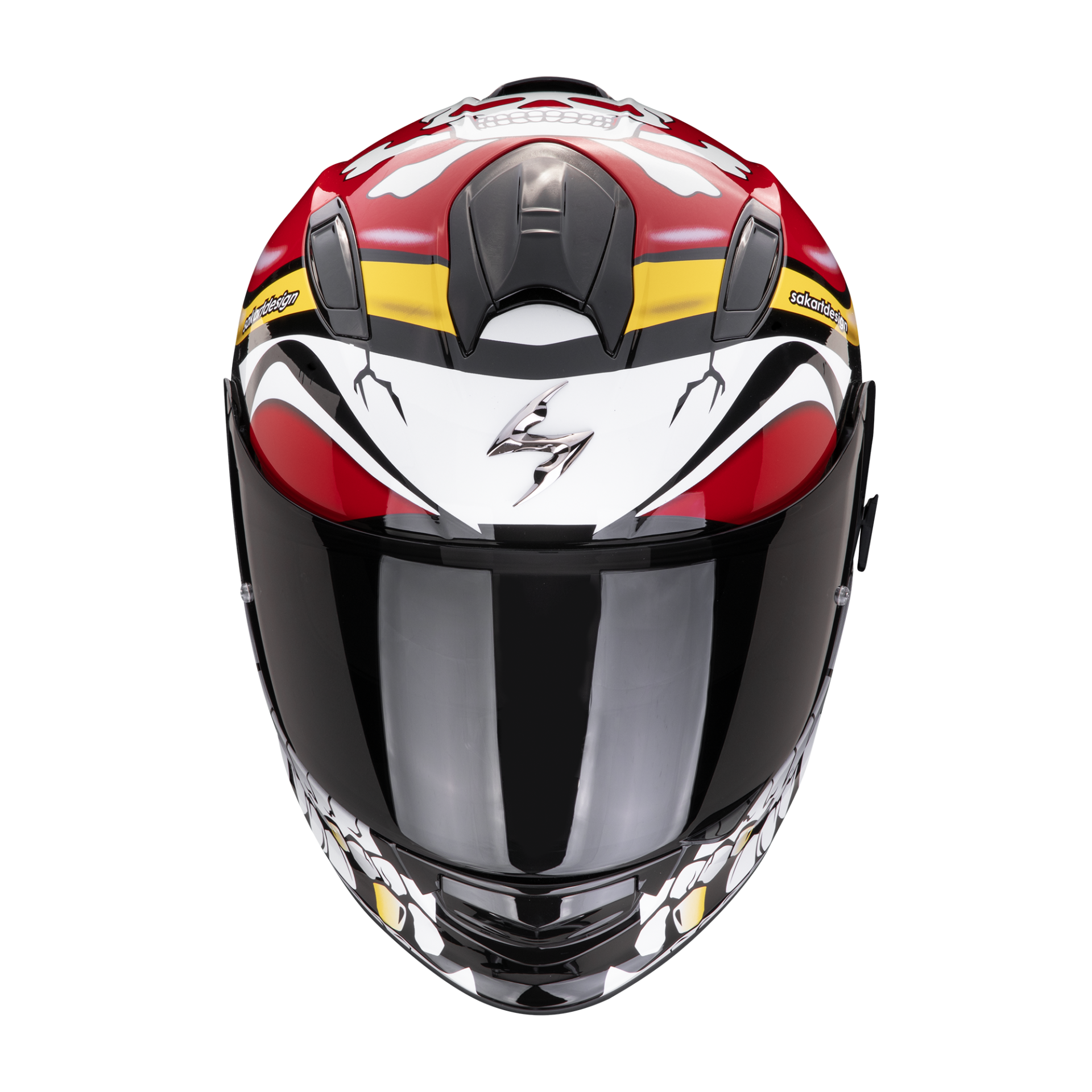 SCORPION Casco integrale Moto EXO-491 con interni lavabili Colorazione PIRATE