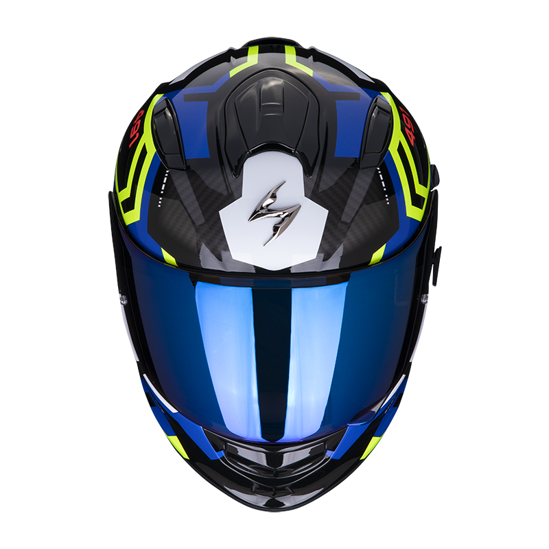 SCORPION Casco integrale Moto EXO-491 con interni lavabili Colorazione SPIN