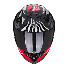 SCORPION Casco Integrale EXO-520 EVO AIR con visierino parasole Colorazione ROK BAGOROS