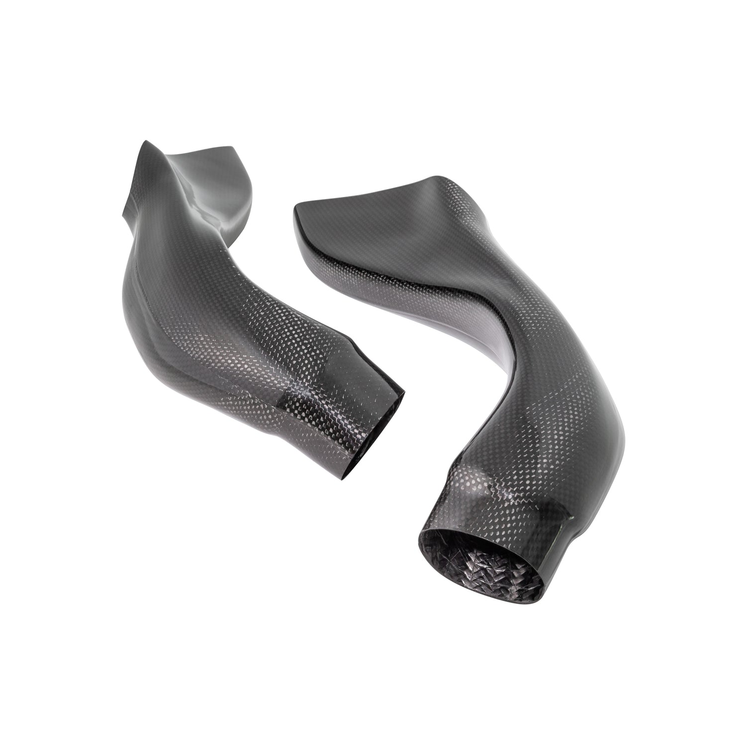 LIGHTECH Tubi Airbox In Carbonio (Coppia) per Aprilia RSV4 2009