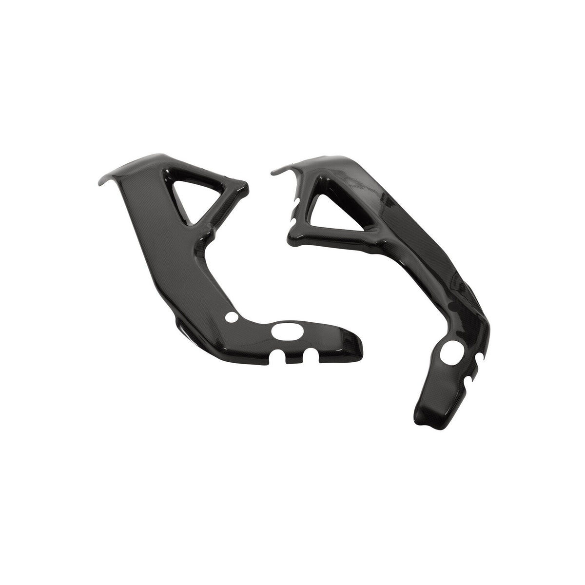 LIGHTECH Protezioni Telaio In Carbonio (Coppia) per Aprilia RSV4 2009