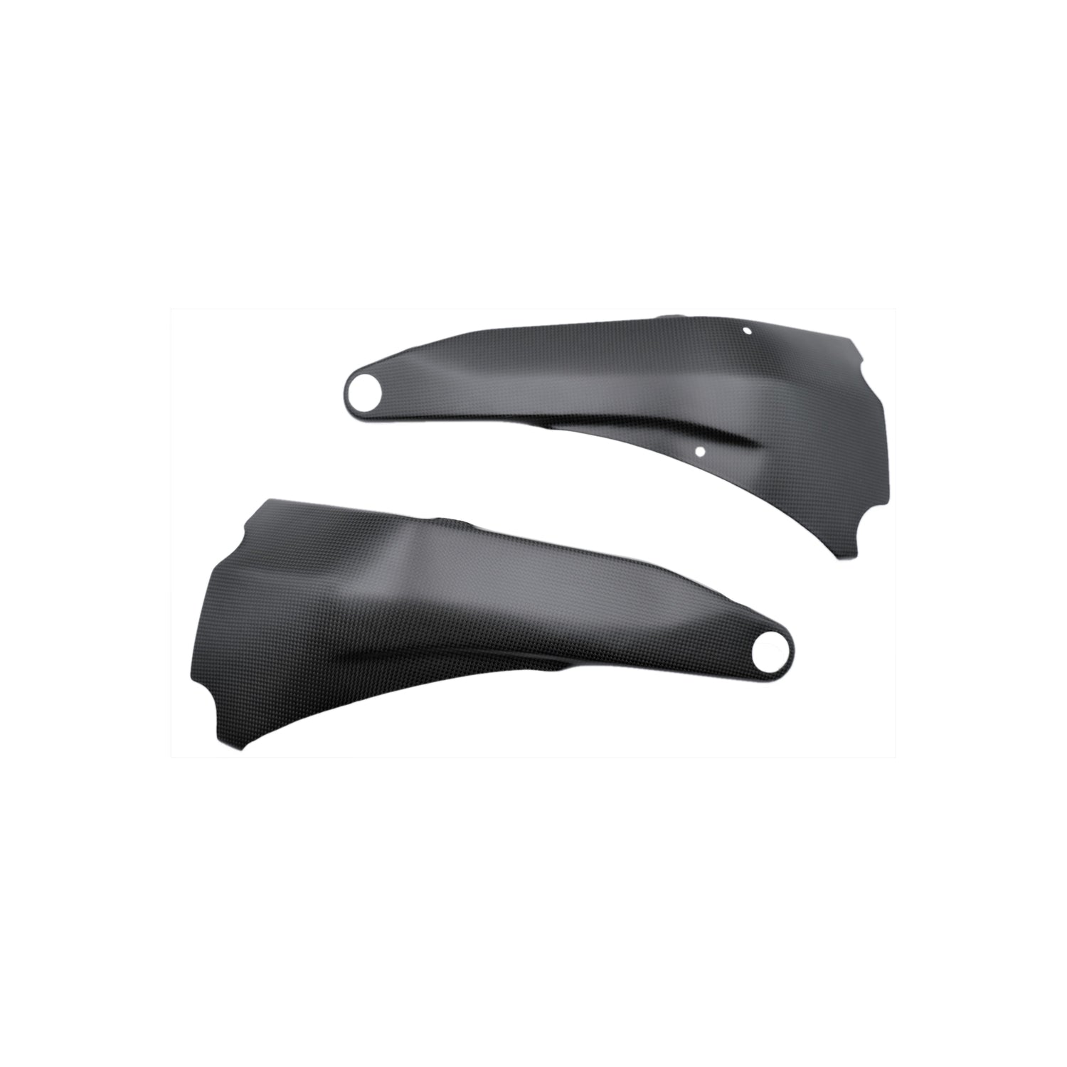 LIGHTECH Protezione Telaio in Carbonio - Opaco (Coppia) per Ducati Streetfighter V4 2020