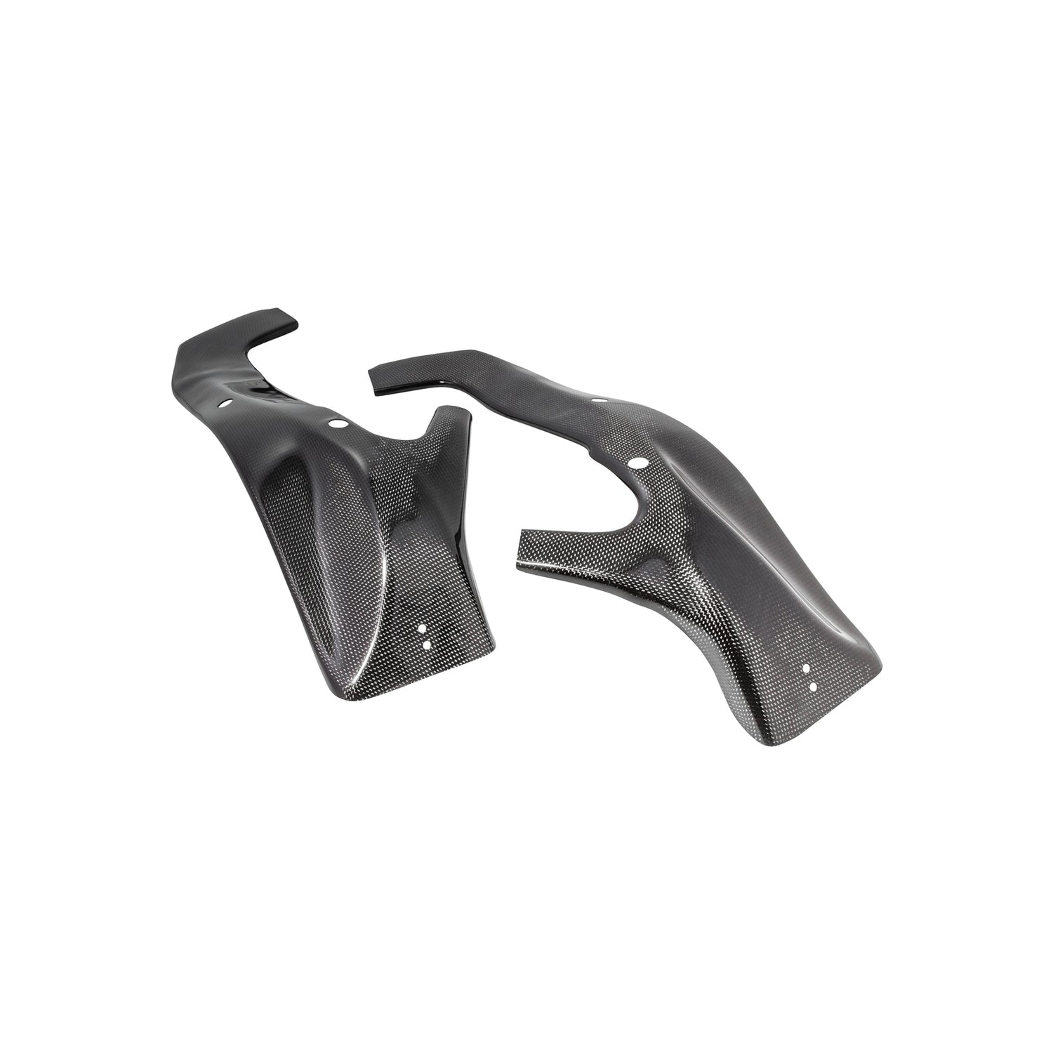 LIGHTECH Protezioni Telaio In Carbonio (Coppia) per Kawasaki ZX636 2009