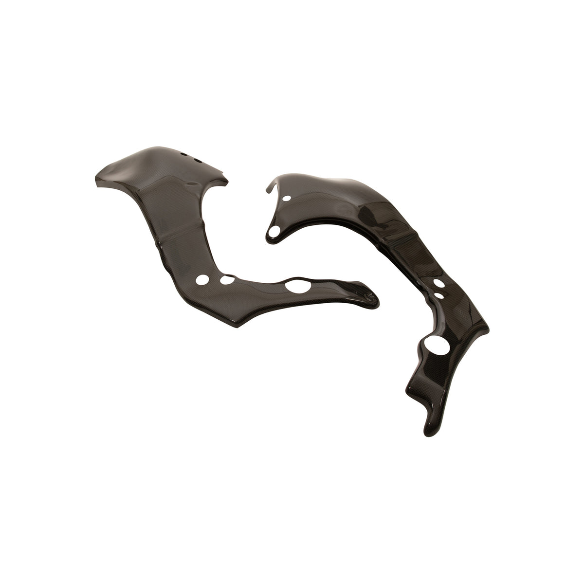 LIGHTECH Protezioni Telaio In Carbonio (Coppia) per Kawasaki ZX10R 2016
