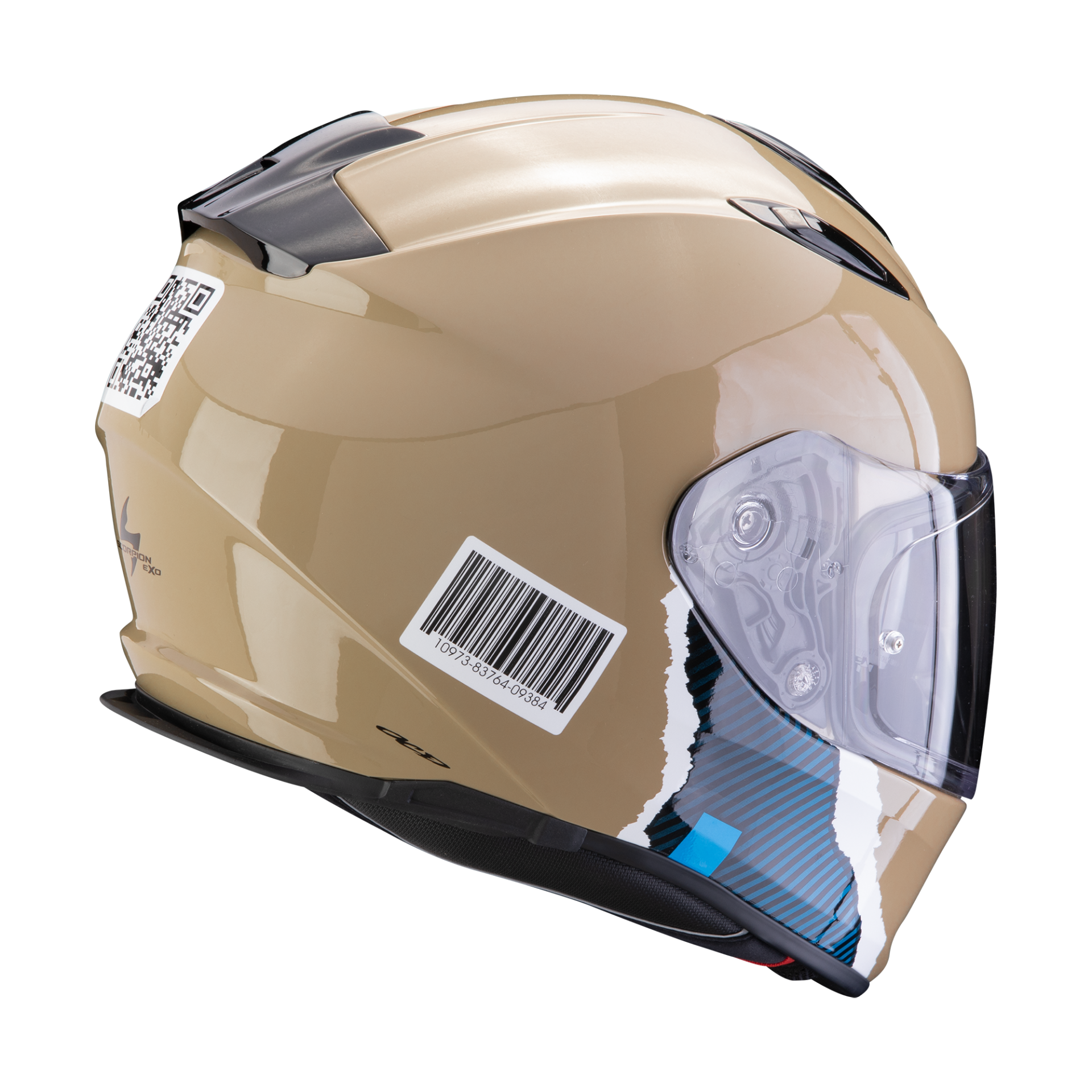 SCORPION Casco integrale Moto EXO-491 con interni lavabili Colorazione CODE