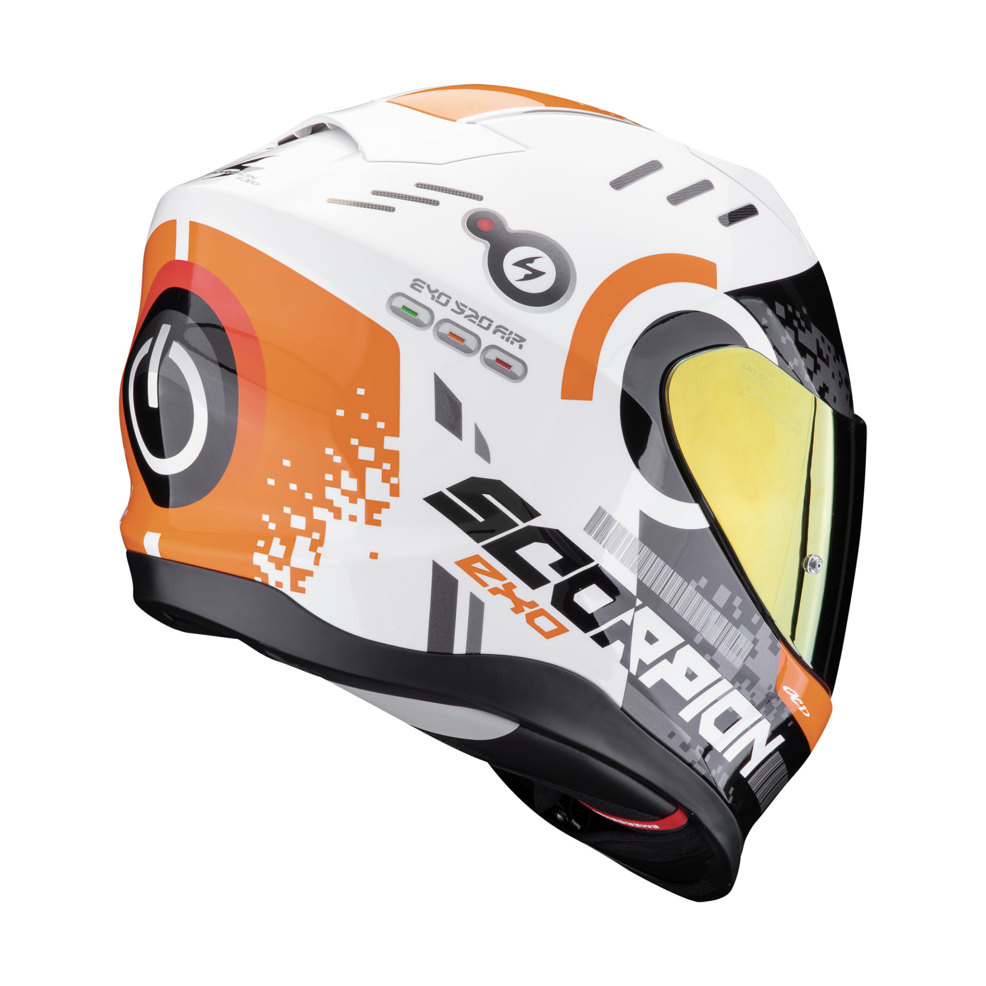 SCORPION Casco Integrale EXO-520 EVO AIR con visierino parasole Colorazione TITAN