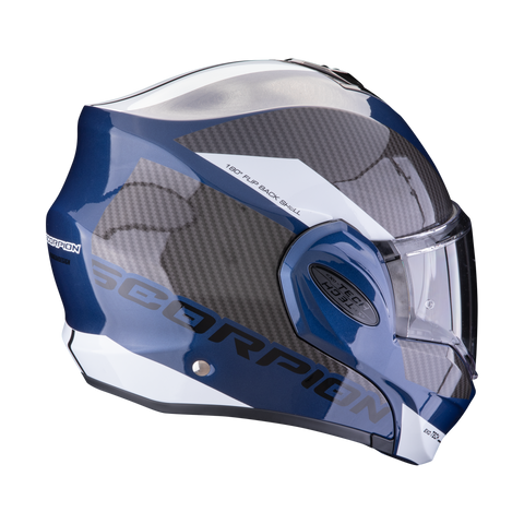 SCORPION Casco Modulare Moto EXO-TECH EVO con mentoniera ribaltabile colorazione TEAM