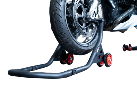 Caballete delantero universal ajustable para motocicleta JMP