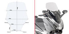 GIVI PARABREZZA HON. FORZA 300 2018