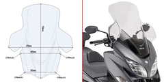 GIVI SPOILER SUZUKI BURGMAN 400 (2017)