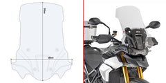 GIVI CUPOLINO TRIUMPH TIGER900 RALLY2020