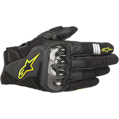 Guanti Moto Estivi ALPINESTARS SMX-1 Air V2 Nero-Giallo Fluo