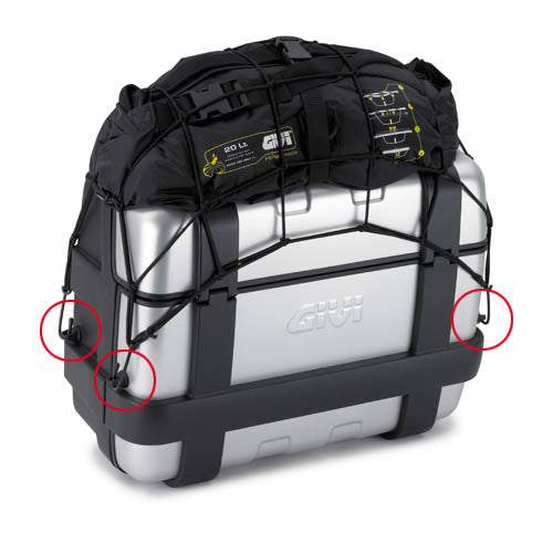 GIVI KIT 4 ANELLI X ANCORAGGIO RETESU TRKR