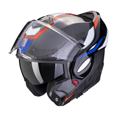 Casco Modulare Scorpion EXO-TECH EVO Carbon con mentoniera Ribaltabile 180° ROVER