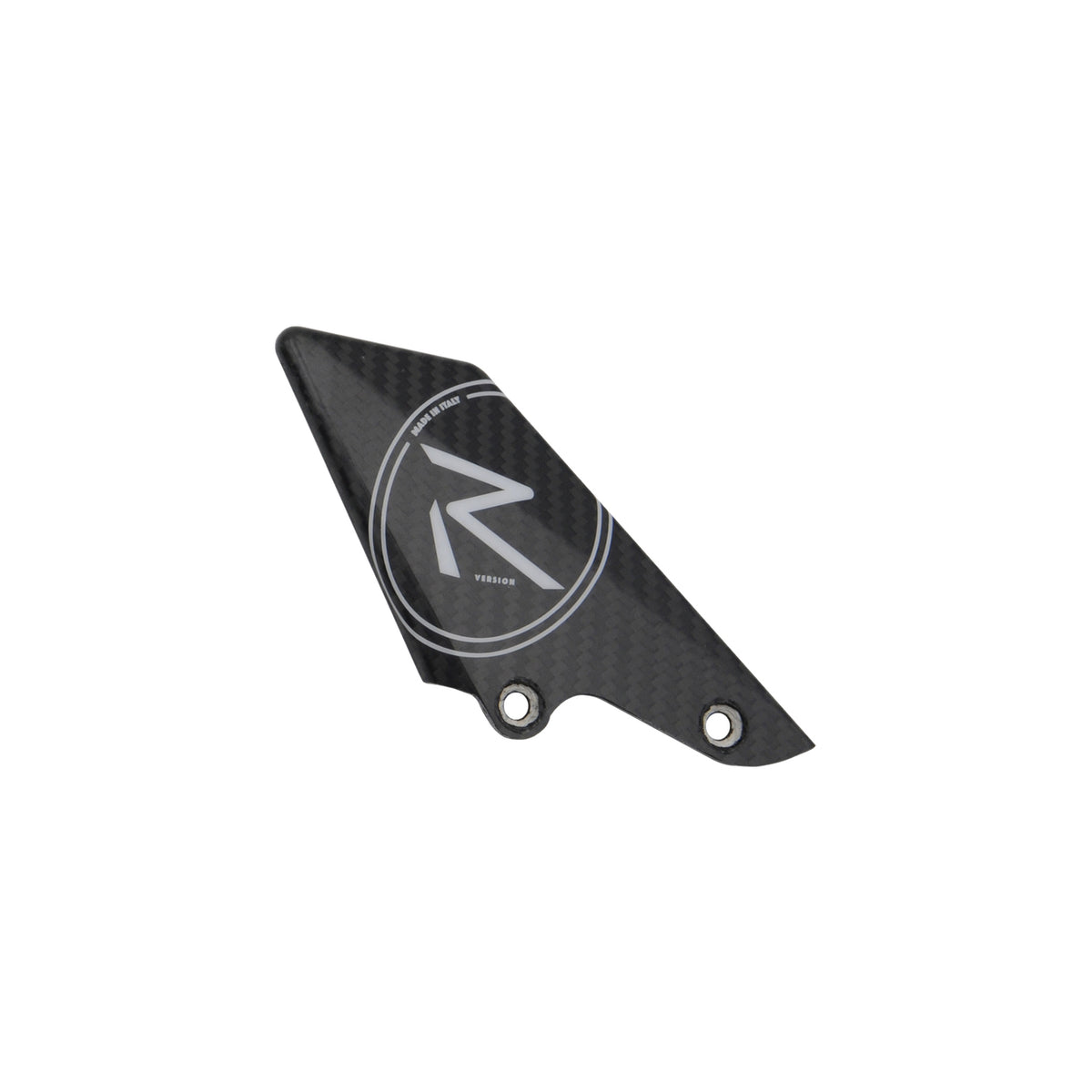 Paratacco Carbonio Lato Freno , Logo Bianco