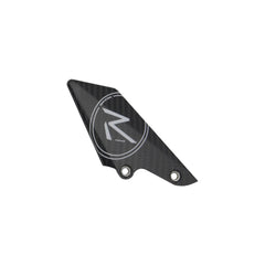 Paratacco Carbonio Lato Freno , Logo Bianco
