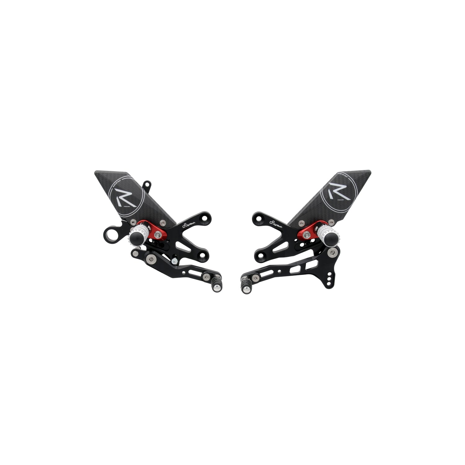 LIGHTECH Pedane Regolabili R Version per Aprilia RSV4 2009