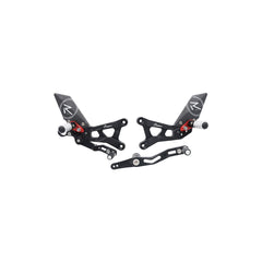 LIGHTECH Pedane Regolabili R Version per Yamaha R6 2017