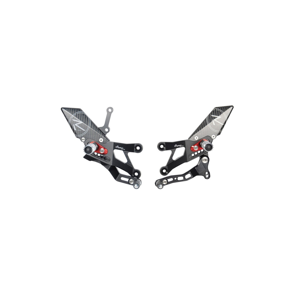 LIGHTECH Pedane Regolabili R Version per Yamaha R3 2015