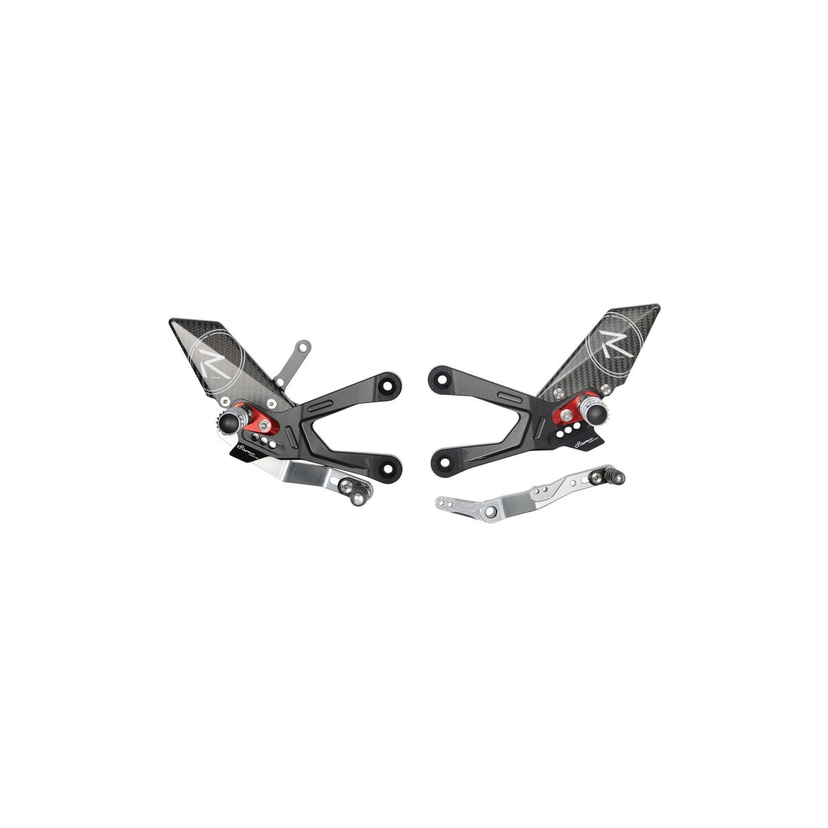 LIGHTECH Pedane Regolabili R Version per Yamaha R1 2015