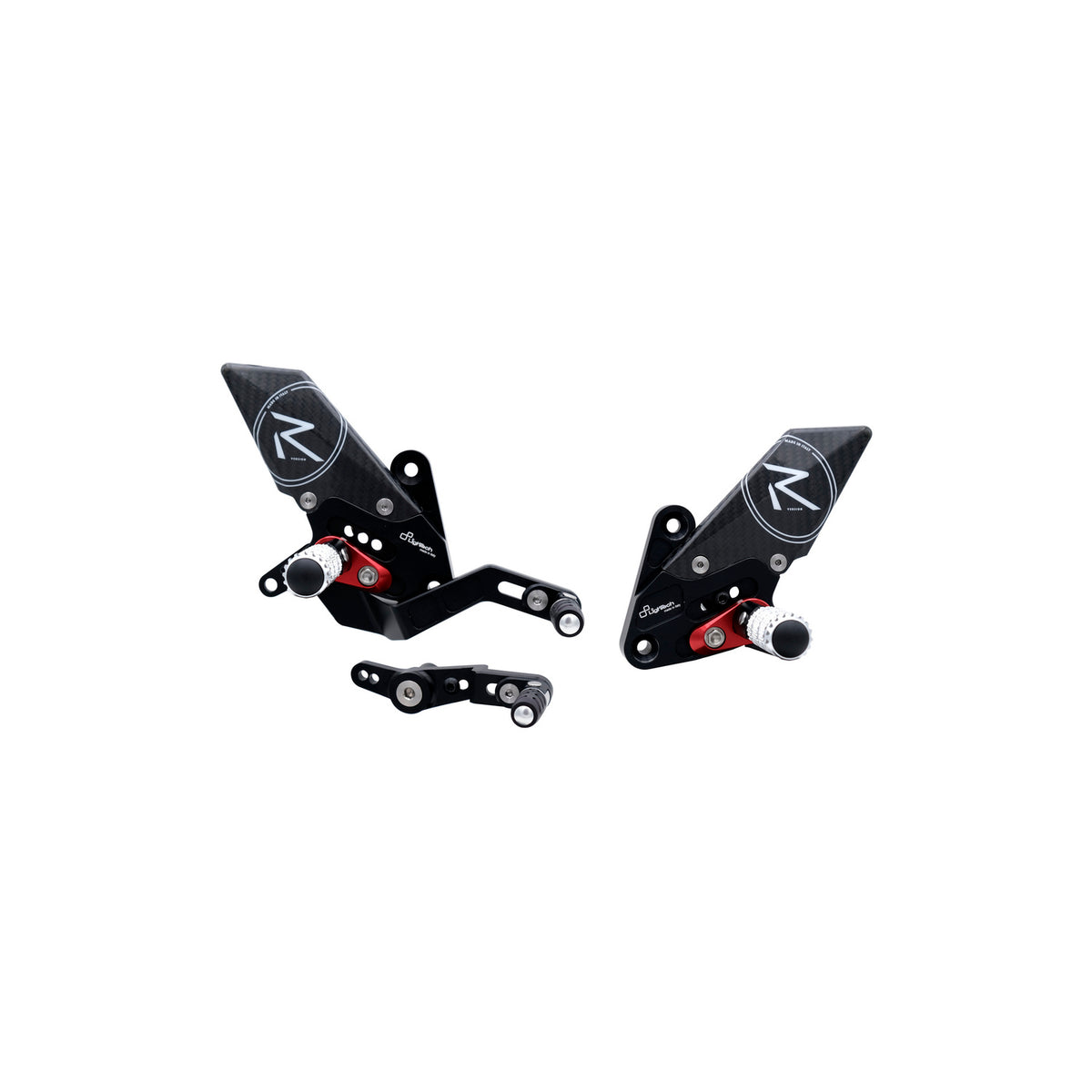 LIGHTECH Pedane Regolabili R Version per Yamaha MT-09 2021