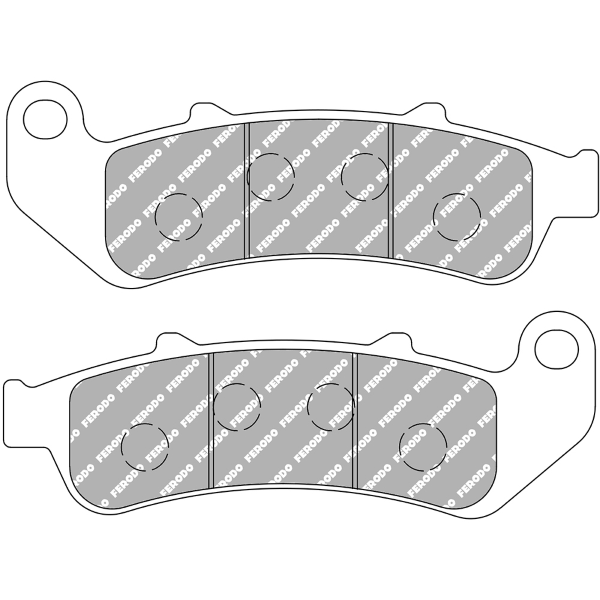 Pastiglie Freno Ferodo Platinum Road FDB2002P Anteriore per HONDA CBR 1000 F DUAL CBS 1000 1993 - 1995