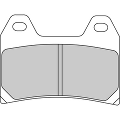 Pastiglie Freno Ferodo Platinum Road FDB2042P Anteriore per APRILIA RS 250 1998 - 2003