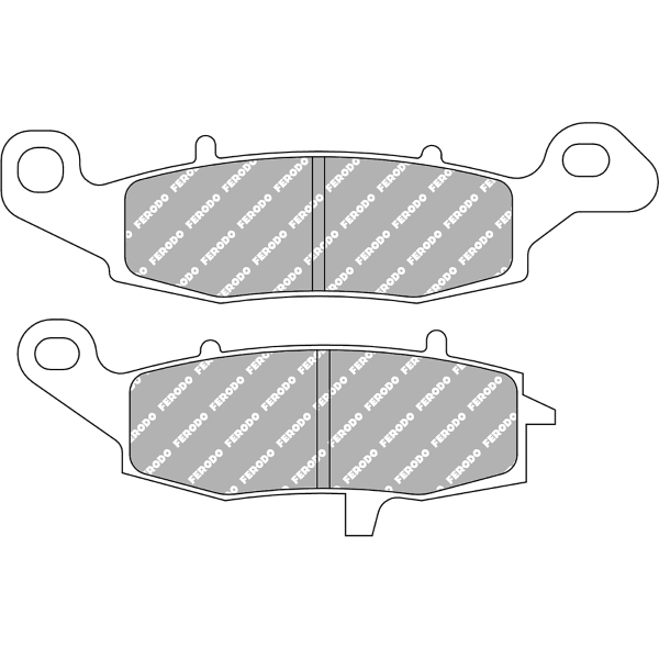 Pastiglie Freno Ferodo Ceramic CP1 Racing FDB2048CP1 Anteriore per KAWASAKI KLE VERSYS CBF-CCF-CDF-CEF 650 2011 - 2014