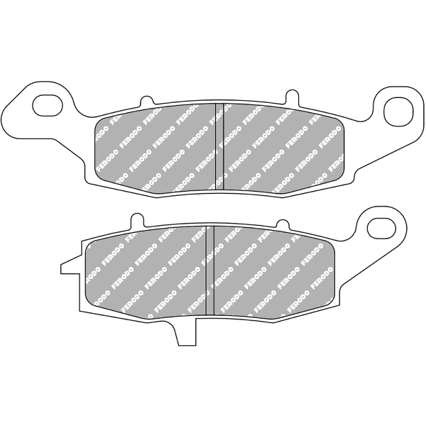 Pastiglie Freno Ferodo Platinum Road FDB2049P Anteriore per SUZUKI RV125 VAN VAN L5 125 2015 - 2015