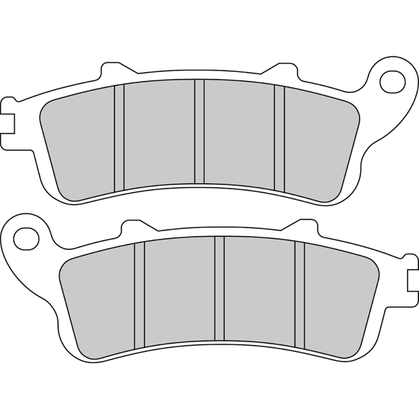 Pastiglie Freno Ferodo Platinum Road FDB2075P Anteriore per HONDA FES 125 PANTHEON 125 1998 - 2002