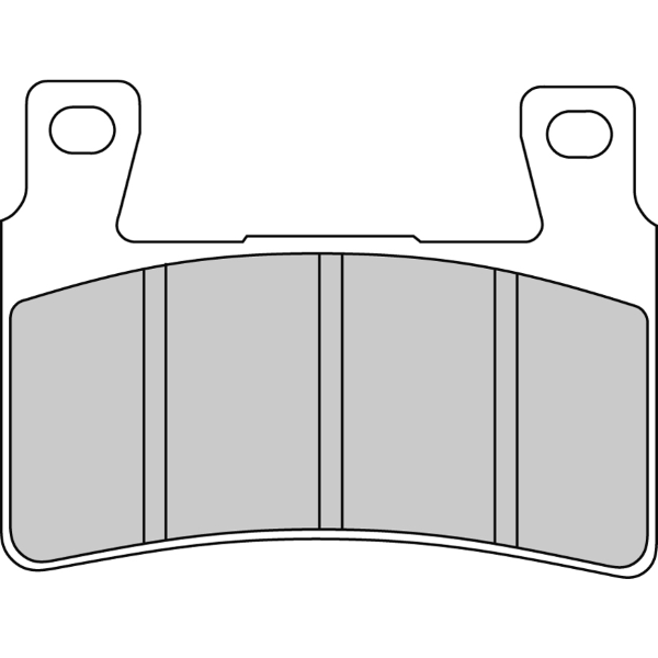 Pastiglie Freno Ferodo Platinum Road FDB2079P Anteriore per HONDA CB 1300 F SUPER FOUR 1300 2001 - 2001