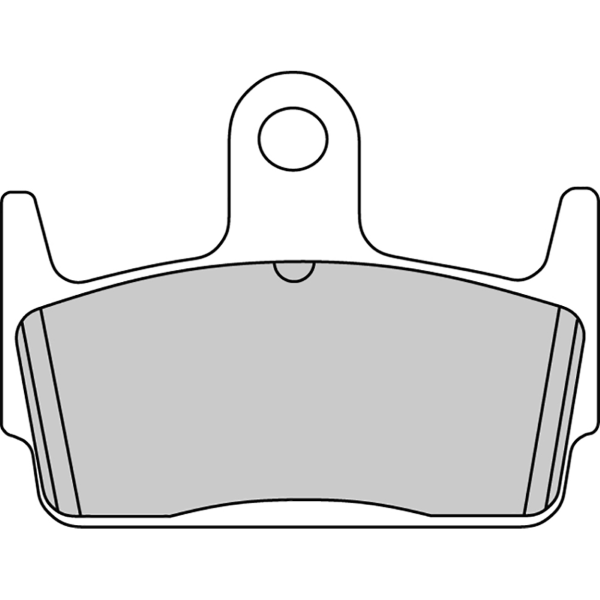 Pastiglie Freno Ferodo Argento FDB2101AG Posteriore per SYM JET SPORT X 50 2007 - 2011