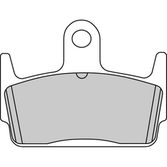 Pastiglie Freno Ferodo Argento FDB2101AG Posteriore per SYM JET SPORT X 50 2007 - 2011