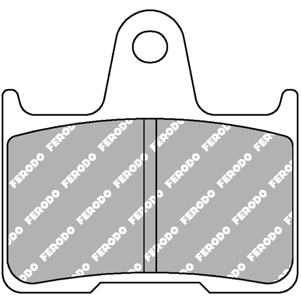 Pastiglie Freno Ferodo Platinum Road FDB2111P Posteriore per KAWASAKI ZZR ABS JGF-JHF 1400 2016 - 2017