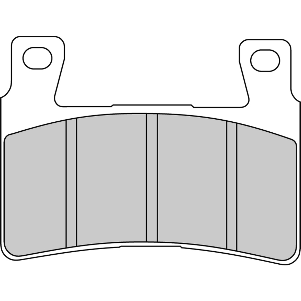 Pastiglie Freno Ferodo Platinum Road FDB2114P Anteriore per HARLEY DAVIDSON  FLS 1690 SOFTAIL SLIM ABS 1690 2016 - 2017