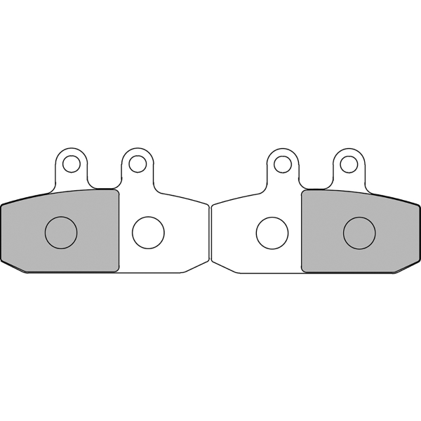 Pastiglie Freno Ferodo Platinum Road FDB2146P Anteriore per APRILIA ATLANTIC 500 2001 - 2004