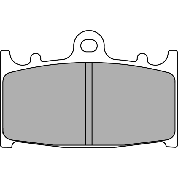 Pastiglie Freno Ferodo Sinter Grip Road FDB2163ST Posteriore per SUZUKI VL INTRUDER LC W-K3 1500 1998 - 2003