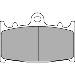 Pastiglie Freno Ferodo Sinter Grip Road FDB2163ST Posteriore per SUZUKI VL INTRUDER LC W-K3 1500 1998 - 2003