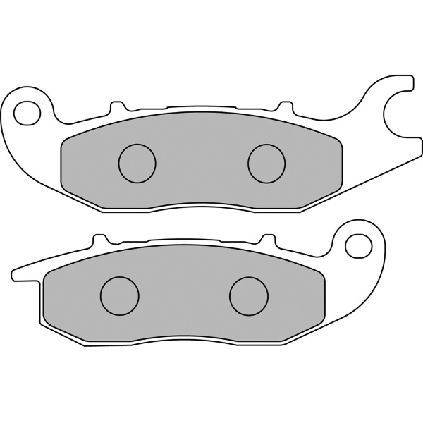 Pastiglie Freno Ferodo Platinum Road FDB2169P Anteriore per HONDA CBF 125 M 125 2009 - 2016