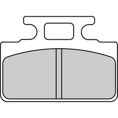 Pastiglie Freno Ferodo Argento FDB2192AG Anteriore per SYM CINDERELLA 100 1999 - 2002