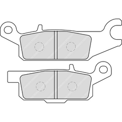 Pastiglie Freno Ferodo Off-Road FDB2231SG Anteriore per YAMAHA YFM 5FG GRIZZLY 4WD 550 2011 - 2011