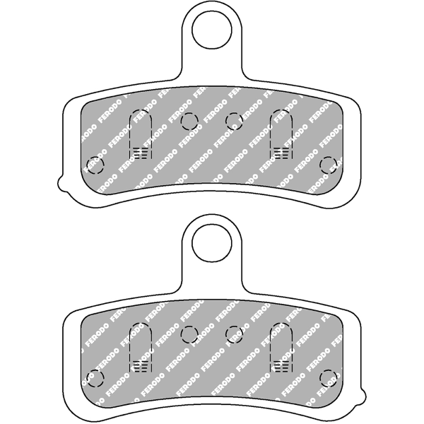 Pastiglie Freno Ferodo Sinter Grip Road FDB2250ST Anteriore per HARLEY DAVIDSON  FLD 1690 DYNA SWITCHBACK ABS 1690 2016 - 2016