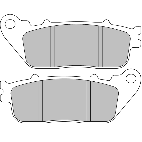 Pastiglie Freno Ferodo Sinter Grip Road FDB2253ST Posteriore per HONDA CB 1000 R 1000 2008 - 2016