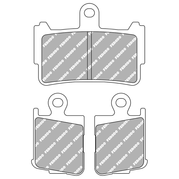 Pastiglie Freno Ferodo Sinter Grip Road FDB2259ST Anteriore per HONDA VFR 1200 F ABS 1200 2010 - 2016