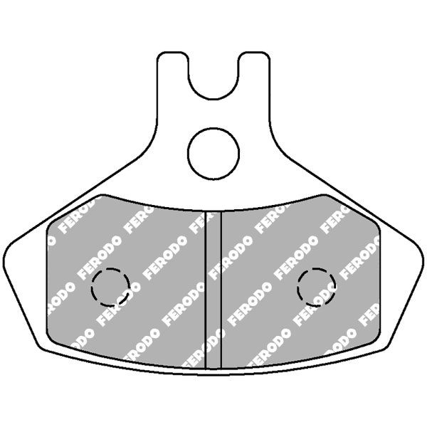 Pastiglie Freno Ferodo Off-Road FDB2271SG Anteriore per CAN-AM DS 450 X 450 2008 - 2009