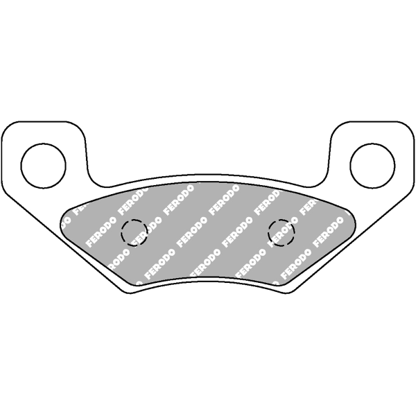 Pastiglie Freno Ferodo Off-Road FDB2272SG Posteriore per CAN-AM DS 450 X 450 2008 - 2009