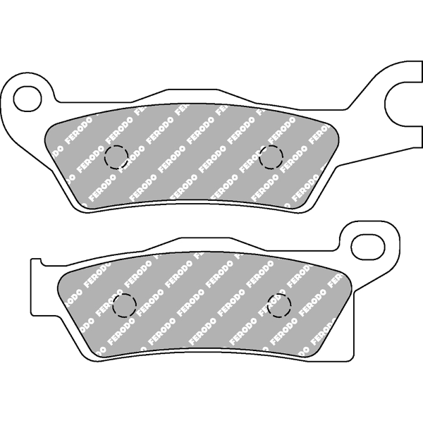 Pastiglie Freno Ferodo Off-Road FDB2274SG Anteriore per CAN-AM OUTLANDER 500 500 2013 - 2014